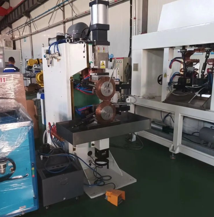 Medium Frequency DC Resistance Seam Welder for Stainless Steel