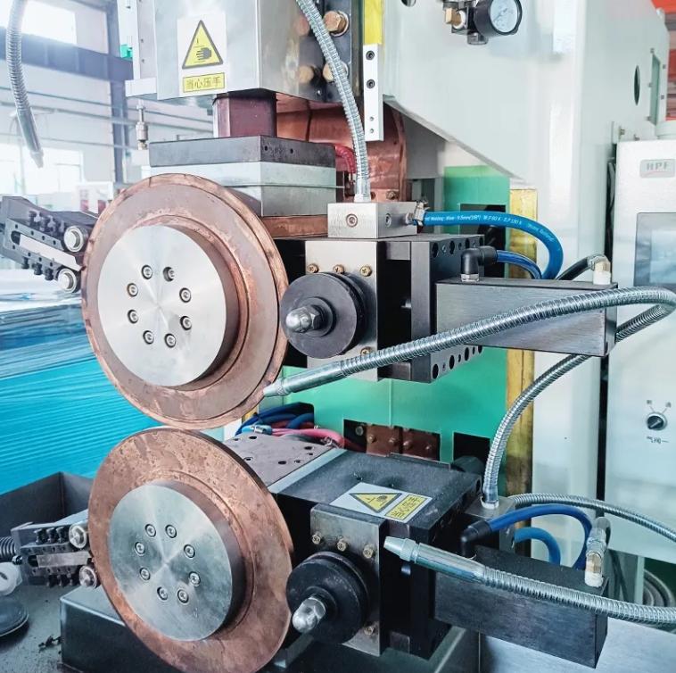 Medium Frequency DC Resistance Seam Welder for Stainless Steel